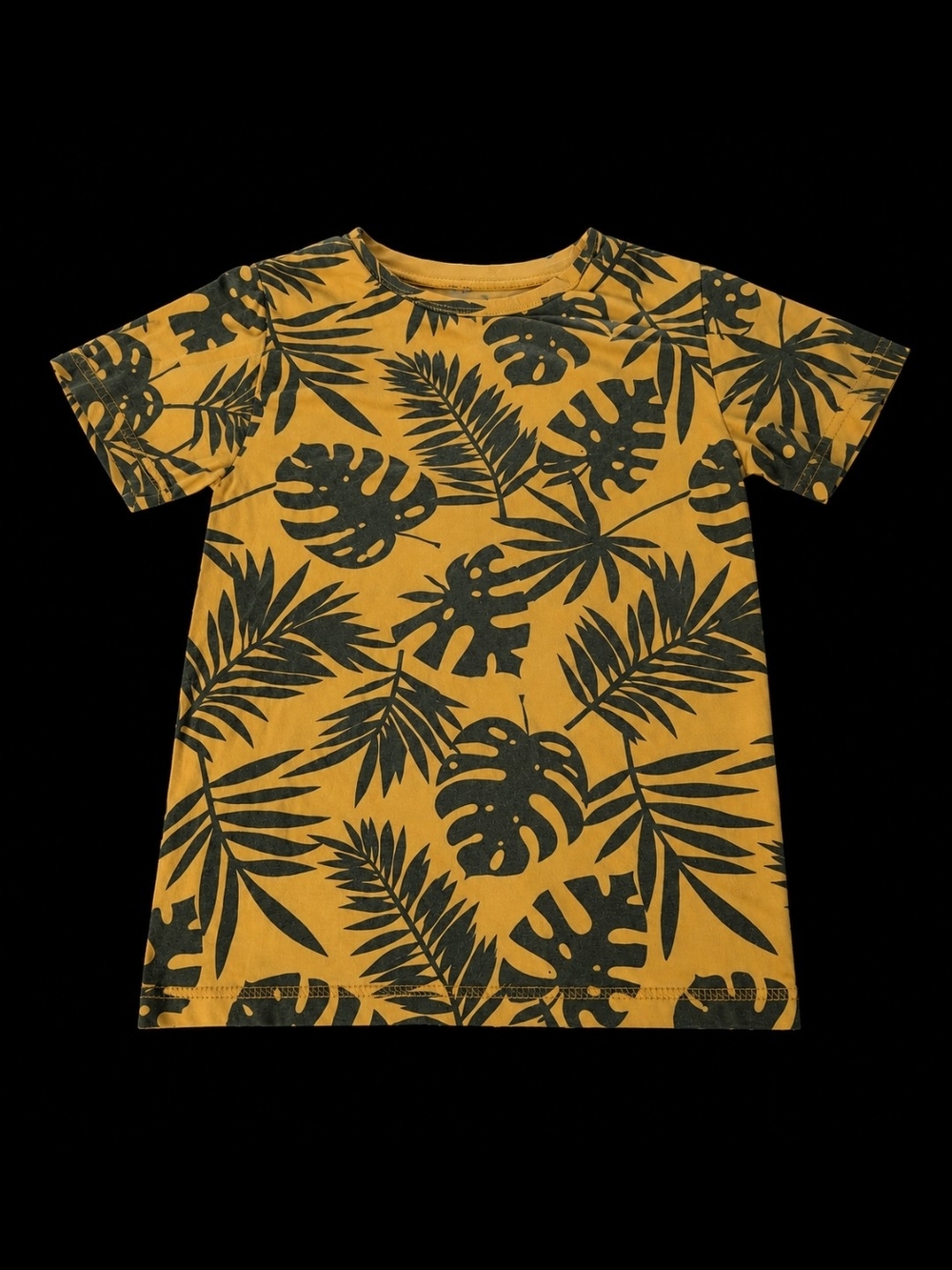 Appaman Tropical Leaf Short Sleeve Tee Size 8